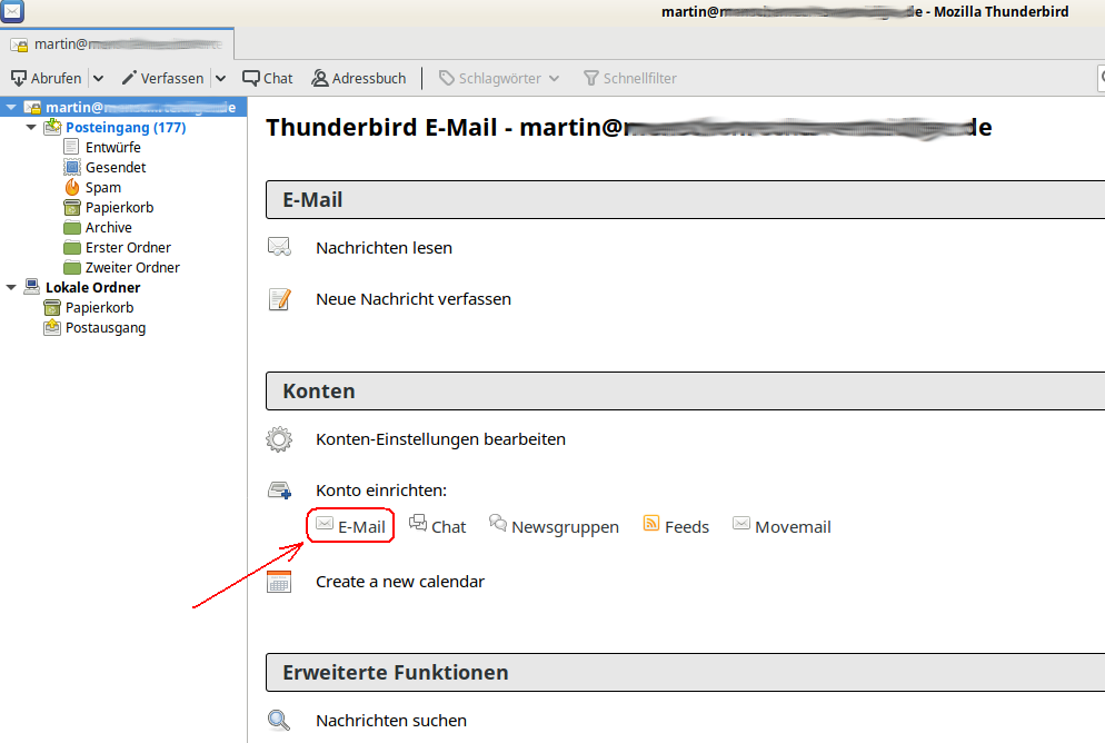 Wie Konfiguriere Ich Thunderbird Als E Mail Programm Fur Amnesty Postfacher Ausfuhrliche Anleitung Fachkommission Internet